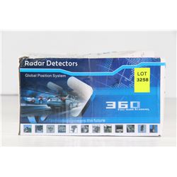 NEW 360 DEGREE LASER RADAR DETECTOR
