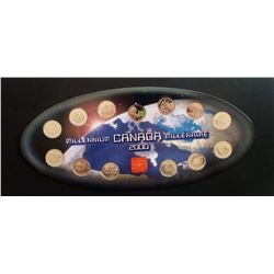 CANADIAN 2000 MILLENIUM UNCIRCULATED COIN SET