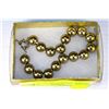 Image 1 : #9-GOLD  SEASHELL PEARL BRACELET