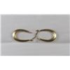 Image 1 : PAIR OF LADIES EARRINGS STAMPED 10K YELLOW GOLD