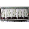 Image 1 : SET OF 5 CHINESE STONE FIGURES