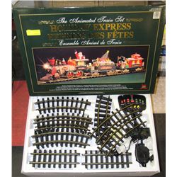 HOLIDAY EXPRESS THE ANIMATED TRAIN SET