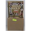 Image 1 : TWO BOXES OF CANADIAN GOLD 2002 MAKING HOCKEY