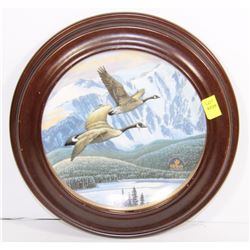 "THE RETURN HOME" BY ALLAN BARNARD COLLECTOR PLATE