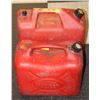 Image 1 : PAIR OF 5 GALLON GASOLINE CANS