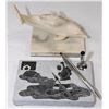 Image 1 : BOX WITH GENUINE SOAPSTONE INUIT PEN STATION &