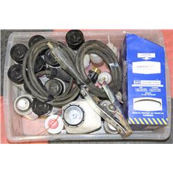 FLAT WITH LENS CLEANING STATION,NEW CANS OF