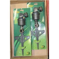 2 YARDWORKS SPRINKLERS