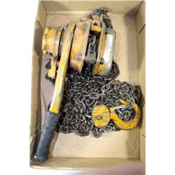KITO CORP LEVER BLOCK 3/4 TON CHAIN HOIST