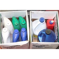 2 BOXES OF ASSORTED BISSELL'S CARPET SHAMPOOS