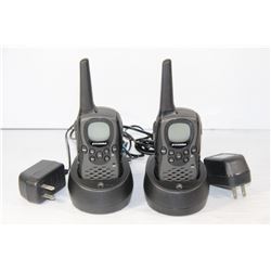 SYLVANIA WALKIE TALKIES WITH CHARGER