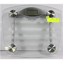 TAYLOR GLASS BATHROOM SCALE