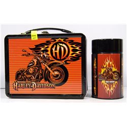 HARLEY DAVIDSON LUNCH KIT AND THERMOS