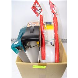 BOX WITH 2 LARGE BINDERS, 3D ANIMATION BULB COLOR