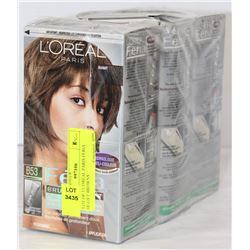 LOT OF 3 L'OREAL PARIS FERIA HI-LIFT BROWNS