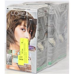 LOT OF 3 L'OREAL PARIS FERIA HI-LIFT BROWNS