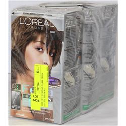 LOT OF 3 L'OREAL PARIS FERIA HI-LIFT BROWNS