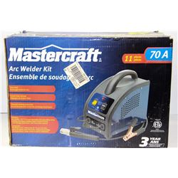 MASTERCRAFT ARC WELDER KIT USED BUT IN ORIGINAL