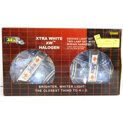 JETCO XTRA WHITE XW HALOGEN DRIVING LIGHT KIT WITH