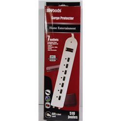 WOODS 7 OUTLET POWER BAR