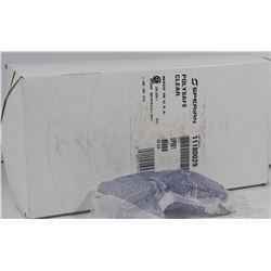 BOX OF 10 SPERIAN POLYSAFE CLEAR SAFETY GLASSES