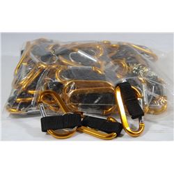 BAG OF UNIVERSAL KEYCHAIN HOOKS