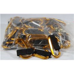 BAG OF UNIVERSAL KEYCHAIN HOOKS