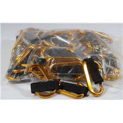 BAG OF UNIVERSAL KEYCHAIN HOOKS