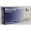 Image 1 : BOX OF 100 NITRILE DISPOSABLE GLOVES