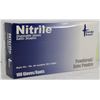 Image 1 : BOX OF 100 NITRILE DISPOSABLE GLOVES