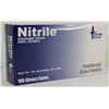 Image 1 : BOX OF 100 NITRILE DISPOSABLE GLOVES