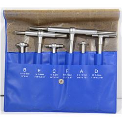 6PCE SET OF TELESCOPING GAGES