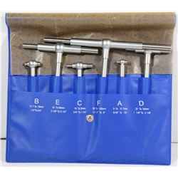 6 PIECE SET OF TELESCOPIC GAUGES