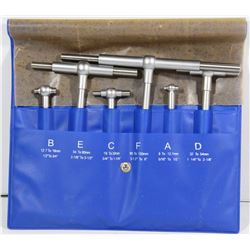 6 PIECE SET OF TELESCOPIC GAUGES