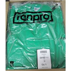 CASE OF FIVE RANPRO COVERALLS - SIZE MEDIUM