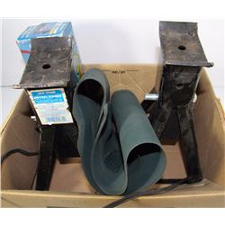 4000LB JACK STANDS AND BATTERY WARMER