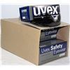 Image 1 : CASE OF 10 UVEX S0401X SAFETY GLASSES