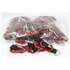 Image 1 : BAG OF RED UNIVERSAL KEYCHAIN CLIPS