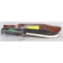 BOWING HUNTING KNIFE 10 INCH BLADE WITH CASE