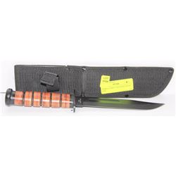 MARINE CORPS 7 INCH KNIFE WITH CASE