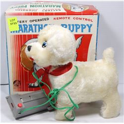 BATTERY OPERATED REMOTE CONTROL MARATHON PUPPY