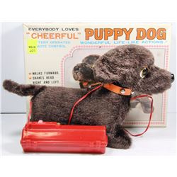 BATTERY REMOTE CONTROL PUPPY DOG
