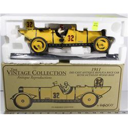 ESTATE 1911 DIE CAST ANTIQUE REPLICA RACE CAR W/