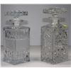 Image 2 : 2 CRYSTAL DECANTERS