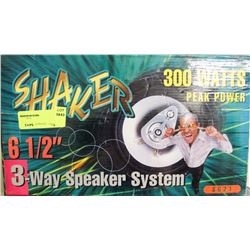 SHAKER 300 WATTS 3-WAY SPEAKER SYSTEM