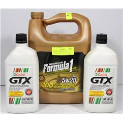 LOT OF AUTOMOTIVE OIL MOTOMASTER FORMULA 1 5W20