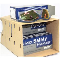 CASE OF UVEX SAFETY GLASSES