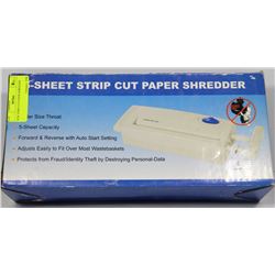 NEW STRIP CUT PAPER SHREDDER