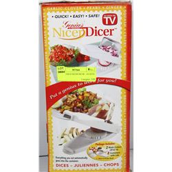 NEW GENIUS NICER DICER - AS SEEN ON T.V.