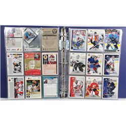TWO BINDER COLLECTION OF GOALIE CARDS